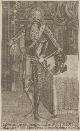 Bildnis der Fridericus III., Kurfürst von Brandenburg
