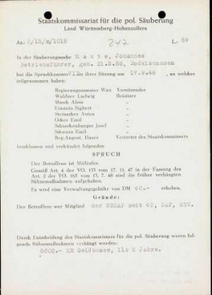 Maute, Johannes