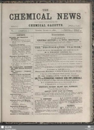 No. 7. January 21, 1860