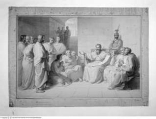 Concorso Accademico 1843, Seconda Classe: Heiliger Paulus im Kerker