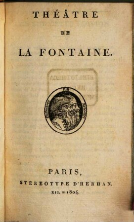 Théâtre de La Fontaine