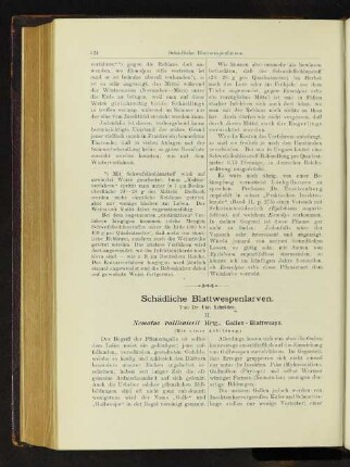 Schädliche Blattwespenlarven. II: