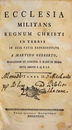 Ecclesia militans regnum Christi in terris, 2