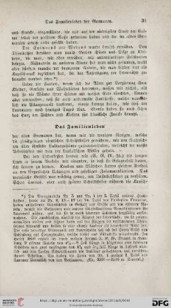 Das Familienleben