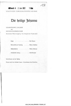 Die heilige Johanna