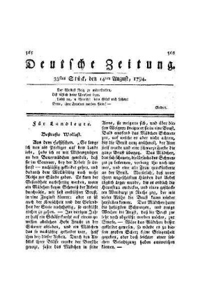 Für Landleute : bestrafte Wollust