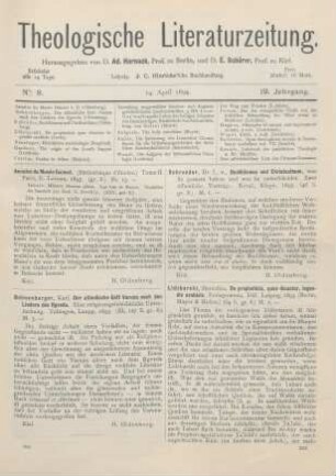 202-203 [Rezension] Lidzbarski, Marcellus, De propheticis, quae dicuntur, legendis arabicis