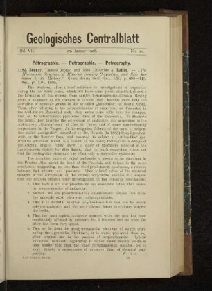 15. Januar 1906. No. 10.