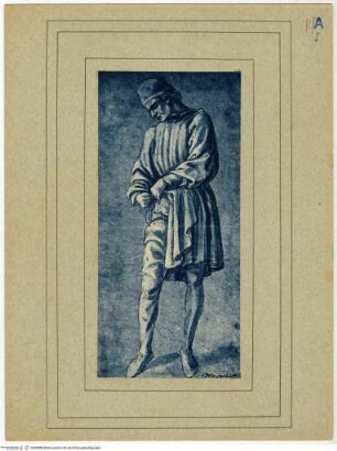 Stehende Gewandfigur