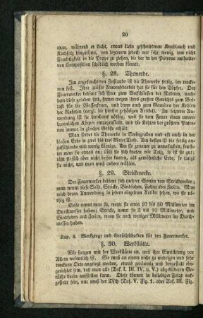 Werkzeuge und Geräthschaften für den Feuerwerker