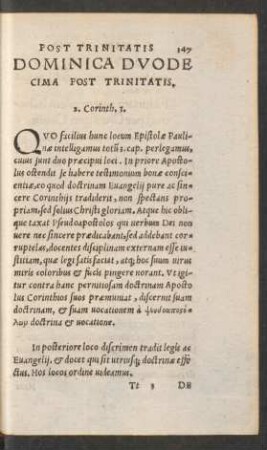 Dominica Duodecima Post Trinitatis.