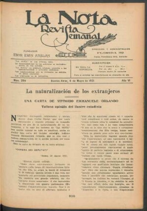 1921029900: 6.1921,6.Mai=Nr. 299
