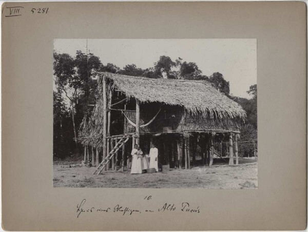 House of the mestizo population at Alto Purús