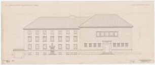Jugoslawische Gesandtschaft, Berlin-Tiergarten: Ansicht Rauchstraße 1:50