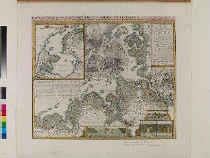 Geographische Vorstellung der jämerlichen Wasser-Flutt in Nieder-Teutschland