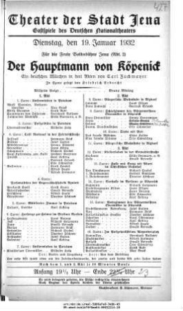 Der Hauptmann von Köpenick