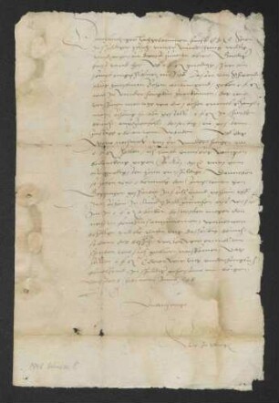 Schreiben der württembergischen Räte an Herzog Ulrich, in dem sie sich rechtfertigen und ihren Ratschlag wiederholen, sich bei Kaiser [Karl V.] zu entschuldigen (88)