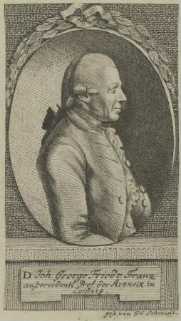 Bildnis des Joh. George Friedr. Franz