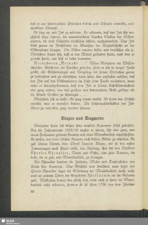 Niepce und Daguerre
