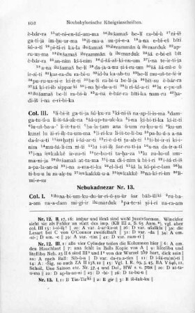Nebukadnezar Nr. 13