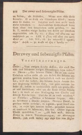 Der zwey und siebenzigste Psalm