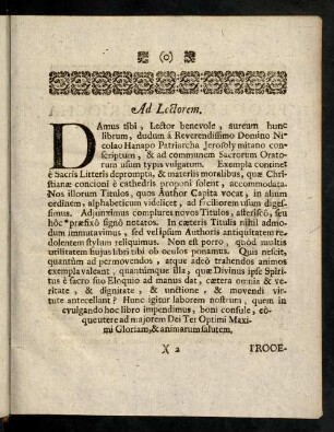 2r-2r, Ad Lectorem.