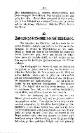 Zahnpflege der Schulkinder auf dem Lande