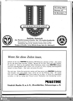 Anzeigen Nr. 47
