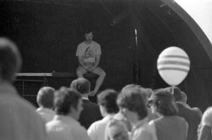 Deutsch-amerikanisches Volksfest "Ami-Meß´" auf dem ehemaligen Flugplatz an der Erzbergerstraße