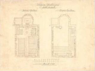 Dolmetsch, Heinrich; Münklingen; Ev. Pfarrkirche, Restaurierung - Grundriss EG; Emporen (Grundriss)