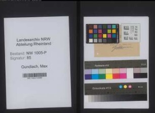 Entnazifizierung Max Gundlach , geb. 09.06.1885 (Techn.Stadtinspektor)