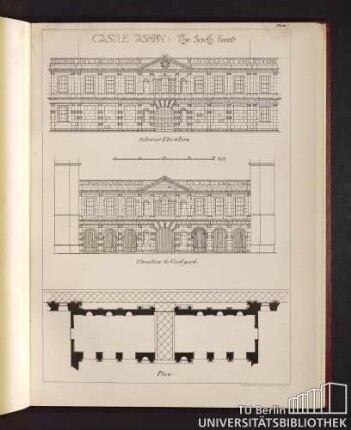 Castle Ashby: The Sovth Front
