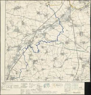 Meßtischblatt 31 : Stauchitz, 1937 : Stauchitz. - Umdr.-Ausg., aufgen. 1904, hrsg. 1906, einz. Nachtr. 1932. - 1:25000. - Leipzig, 1937. - 1 Kt.