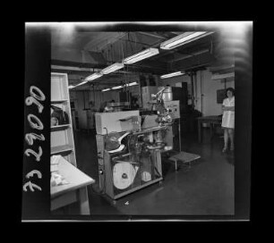 Fertigung der Abteilung Diode, Foto 1973