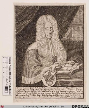 Bildnis Johann Franz Loew (1685 von Erlsfeld)