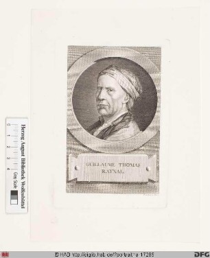 Bildnis Guillaume-Thomas-François Raynal