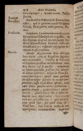 456-459, Simile refert Palatina de Joanne Pontifice, qui in ...