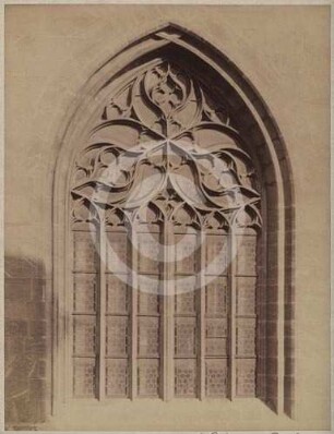 Maßwerkfenster am Westturm der Frauenkirche Görlitz