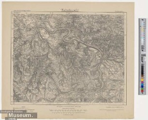 Karte des Deutschen Reiches. 444. Känigstein.