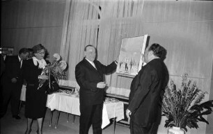 Verabschiedung von Bürgermeister Dr. Hermann Ball.