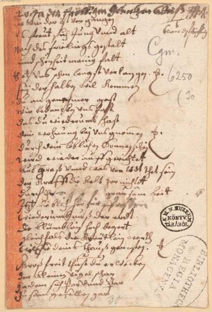 Der Winter ist vergangen - BSB Cgm 6250(30