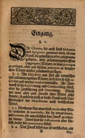 Herrn George Ernst Stahls, Königl. Preußischen Leib-Medici und Hoff-Raths, Chymia Rationalis Et Experimentalis; Oder Gründliche der Natur und Vernunfft gemäße und mit Experimenten erwiesene Einleitung zur Chymie : Darinnen hauptsächlich Die Mixtion derer Sublunarischen Cörper, nebst deren Zerlegung und Relation gegen einander untersuchet, und mit vielen Experimenten gezeiget wird