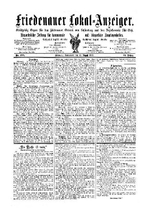 Nr. 188, 12.08.1905