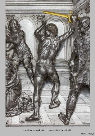 Silberaltar: Die Enthauptung Johannes des Täufers