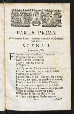 3-16, Parte Prima.