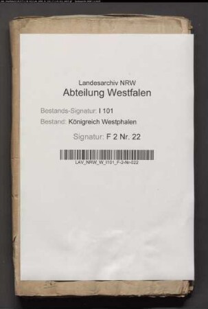 Zehntel- und Vakanzrevenuenrechnungsangelegenheiten des Domkapitels Paderborn