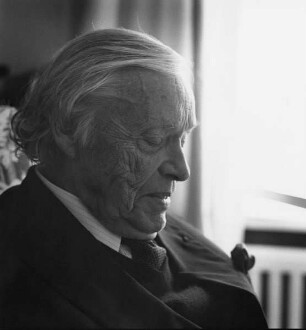 Heinz Berggruen (1914-2007; deutscher Kunstsammler, Journalist, Kunsthändler, Galerist und Mäzen). Berlin, 18.09.2000