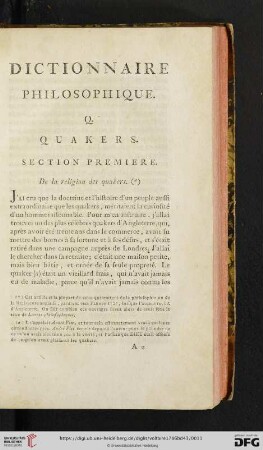 [Quakers - Quisquis (du) de Ramus ou la ramée]