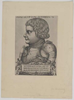 Bildnis des Franciscvs von Sickingen