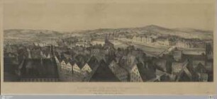 Cannstadt Und Seine Umgebungen : Rund-Gemälde